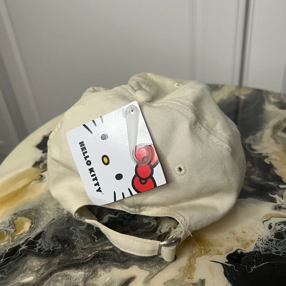 Hello Kitty Embroidered Baseball Cap